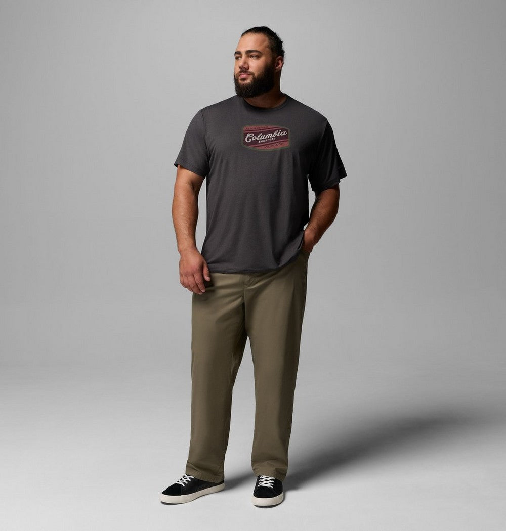 Men's Big UPF 50 Graphic T-Shirt - Grey