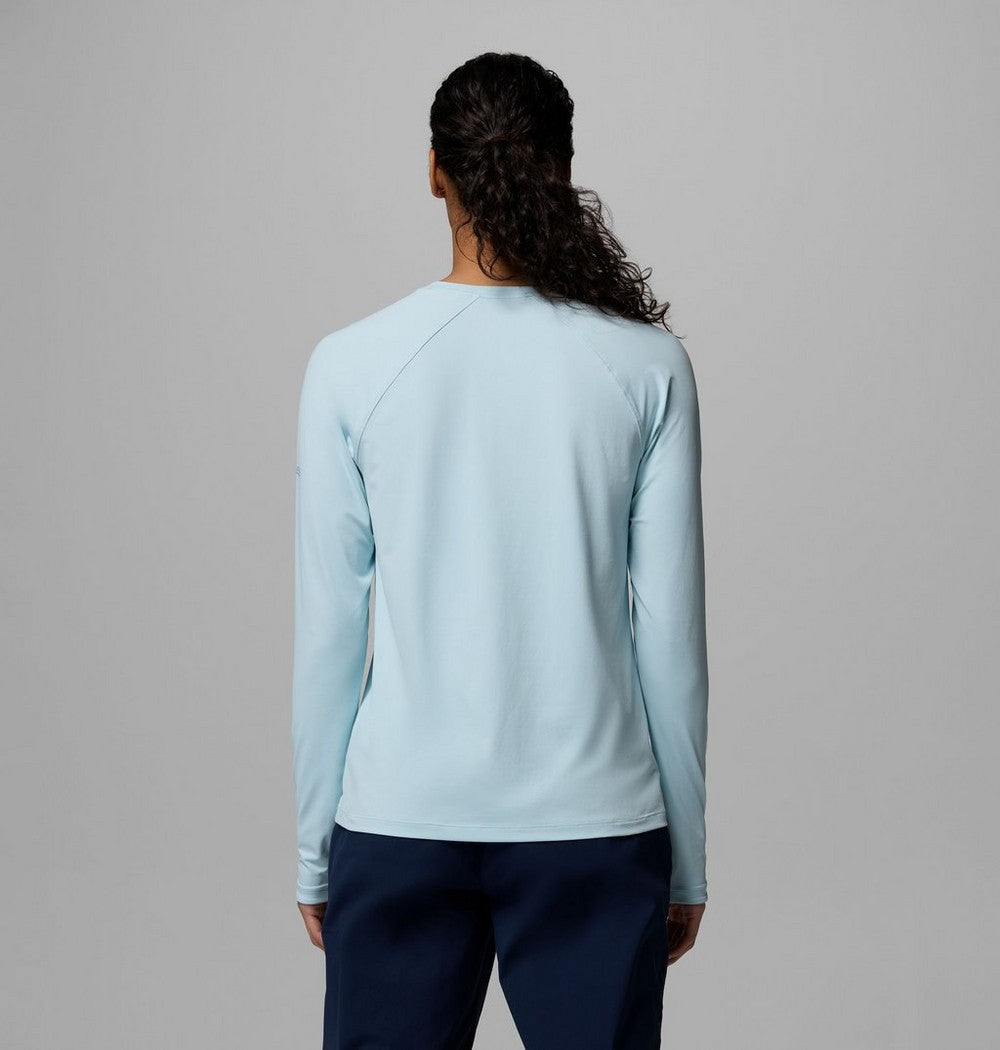 Women's UPF 50 Long Sleeve Sun Shirt - White