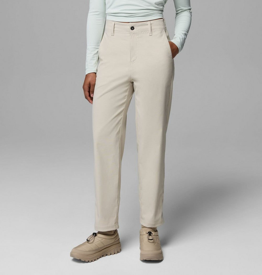 Women's Stretch Straight-Leg Pants - Green