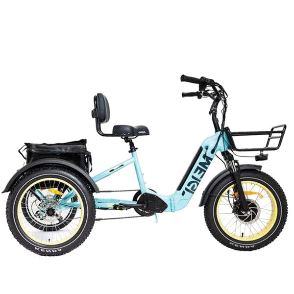 DWMEIGI Silverado 20 Foldable Fat Tire Electric Trike 48V/14AH 750W, 330LBS - MG2301