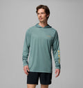 Men's Long-Sleeve Sun Hoodie - Gray