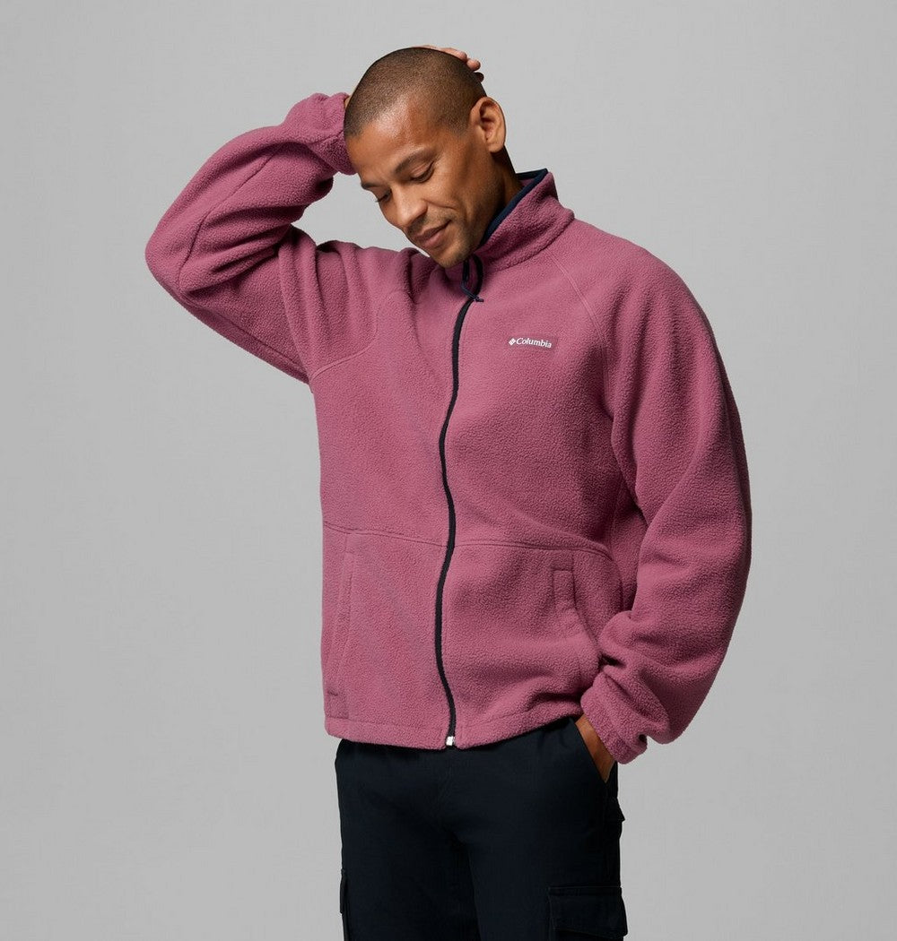 Men's Full-Zip Fleece Jacket - Sage
