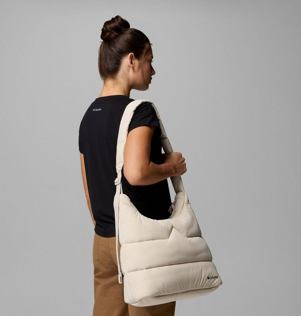 Puffy Nylon Shoulder Bag - Dark Grey