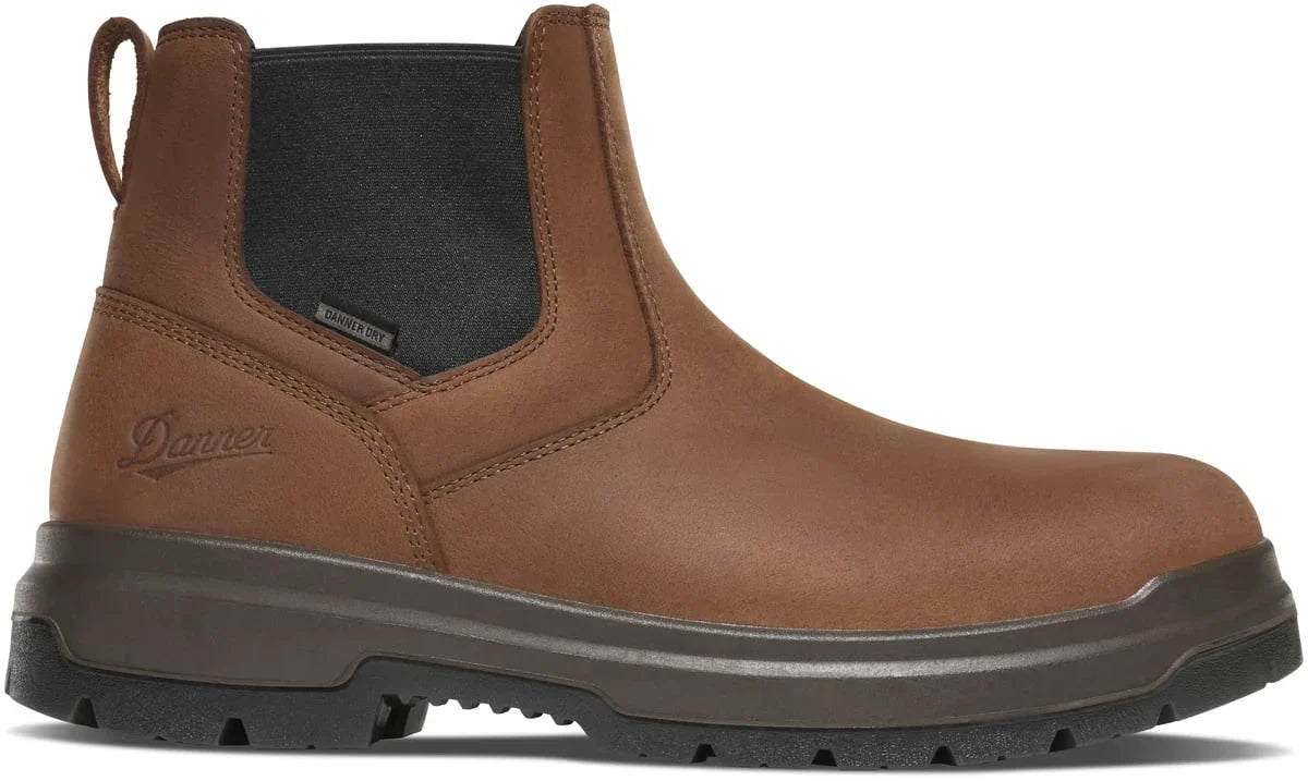 Men's 6-Inch Waterproof Work Chelsea Boot - Brown