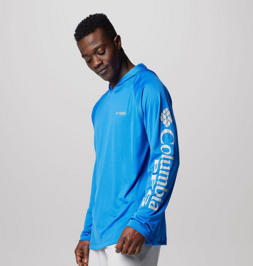 Men's Long-Sleeve Sun Hoodie - Gray