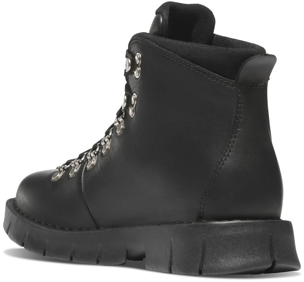 Women's Waterproof Leather Hiking Boot - Black