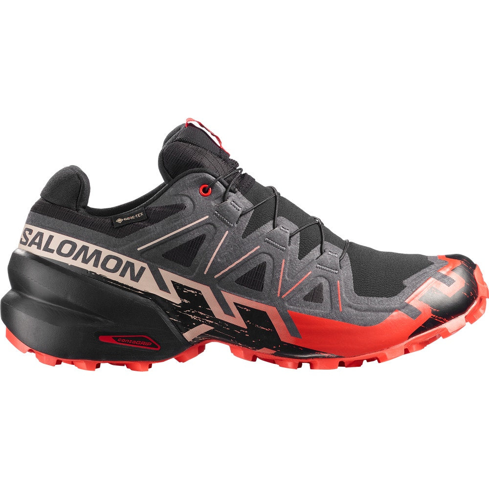 Men's Waterproof Trail Running Shoes - Black