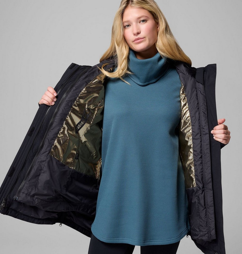Women's 3-In-1 Hooded Jacket - Camel