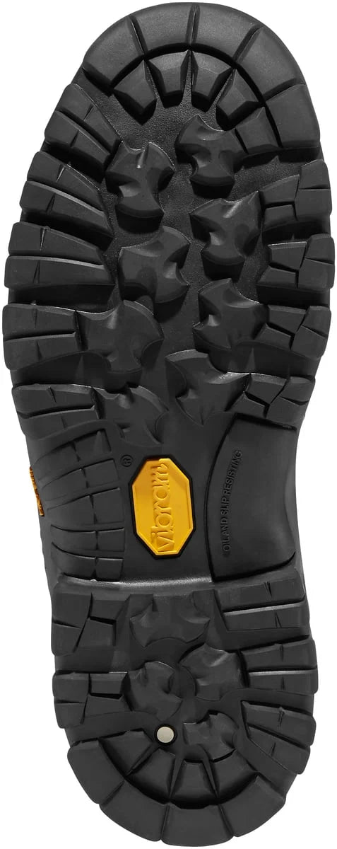 8-Inch Fire-Resistant Firefighter Boots - Black