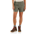 Women's Stretch Ripstop Work Shorts - Berry