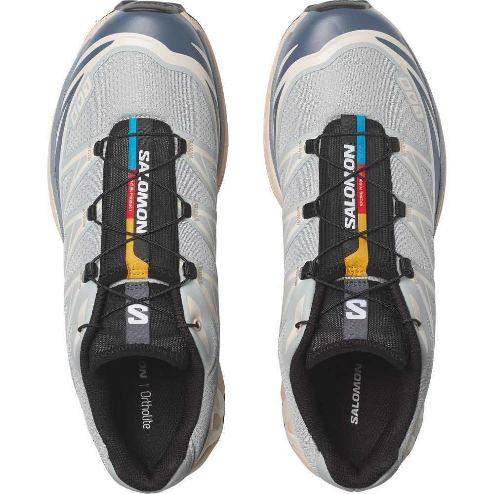 Mesh Trail-Inspired Sneakers - Gray
