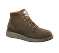 Soft Toe Moc Wedge Work Boot - Dark Brown