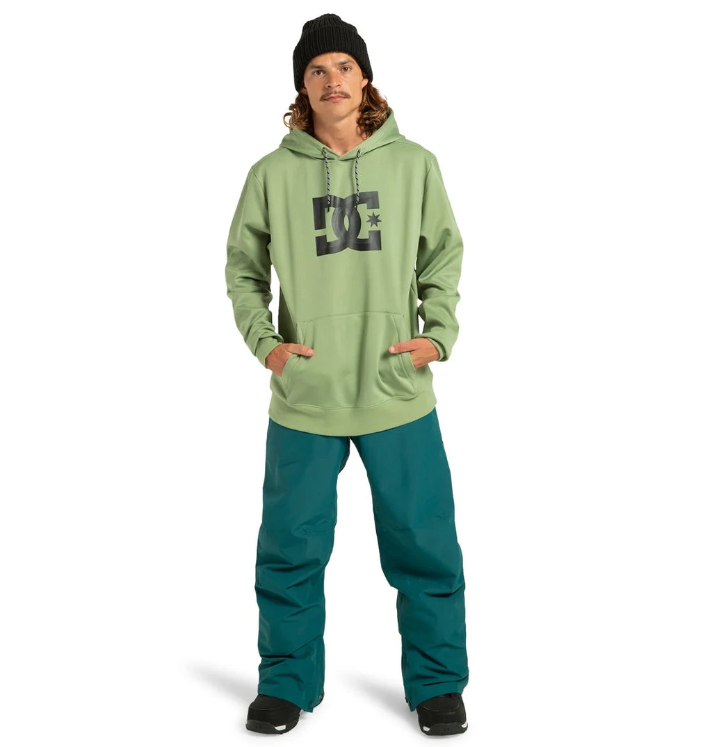Unisex Bonded Fleece Hoodie - Basil