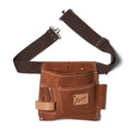 Leather Tool Belt - Brown