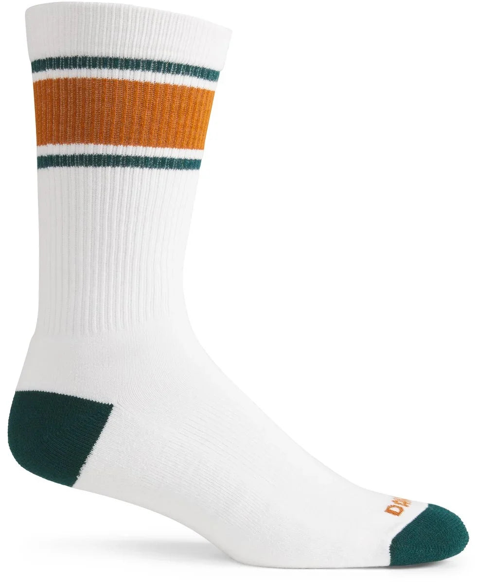 Moisture-Wicking Crew Socks - White