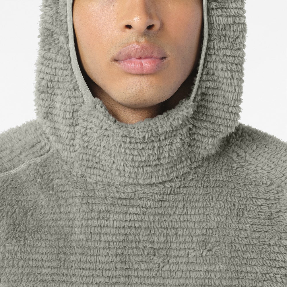Men's Insulated Fleece Hoodie - Gray
