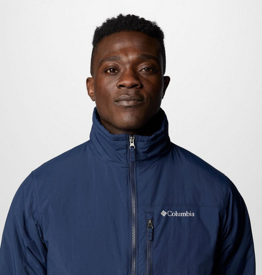 Men's Lightweight Insulated Jacket - Gray