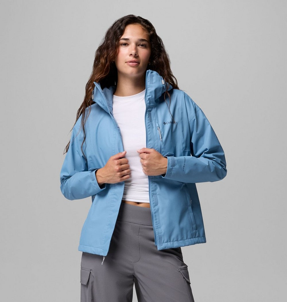 Women's Waterproof Rain Jacket - Coral