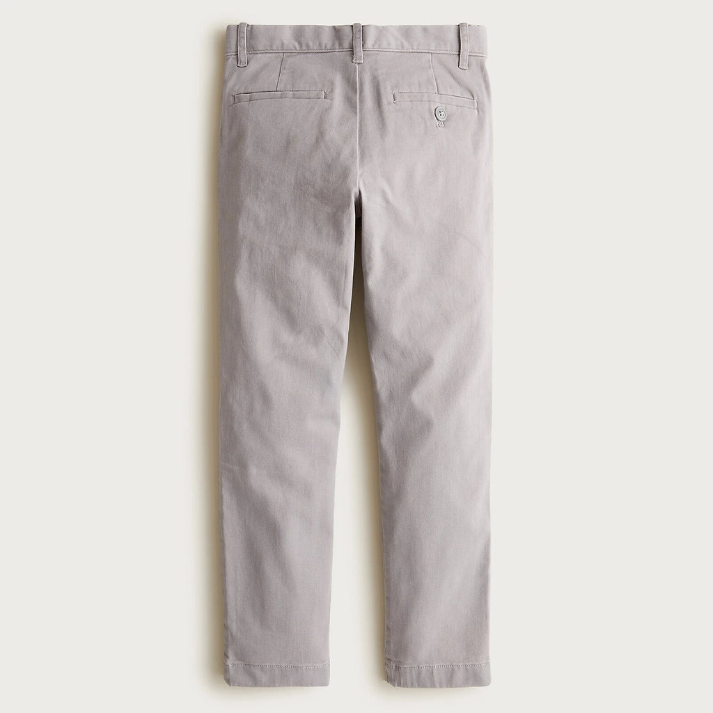 Boys' Slim Stretch Chino Pants - Gray