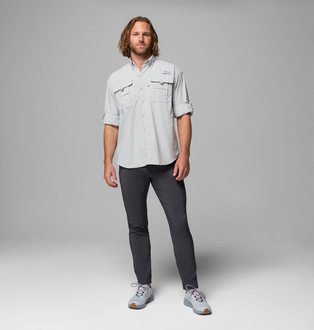 Men's Vented Long-Sleeve Fishing Shirt - Blue