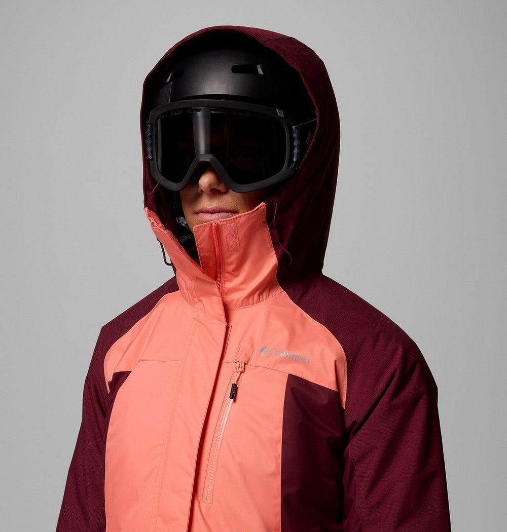Women's Insulated Ski Jacket - Blue