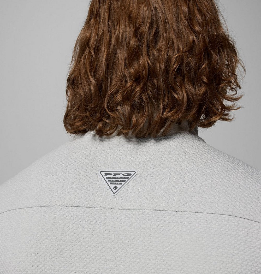Men's Recycled Blend Fishing Pullover - Grey