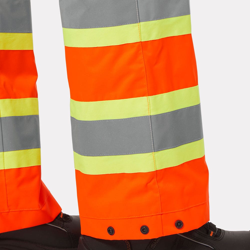 Women's High-Visibility Waterproof Shell Pants - Orange