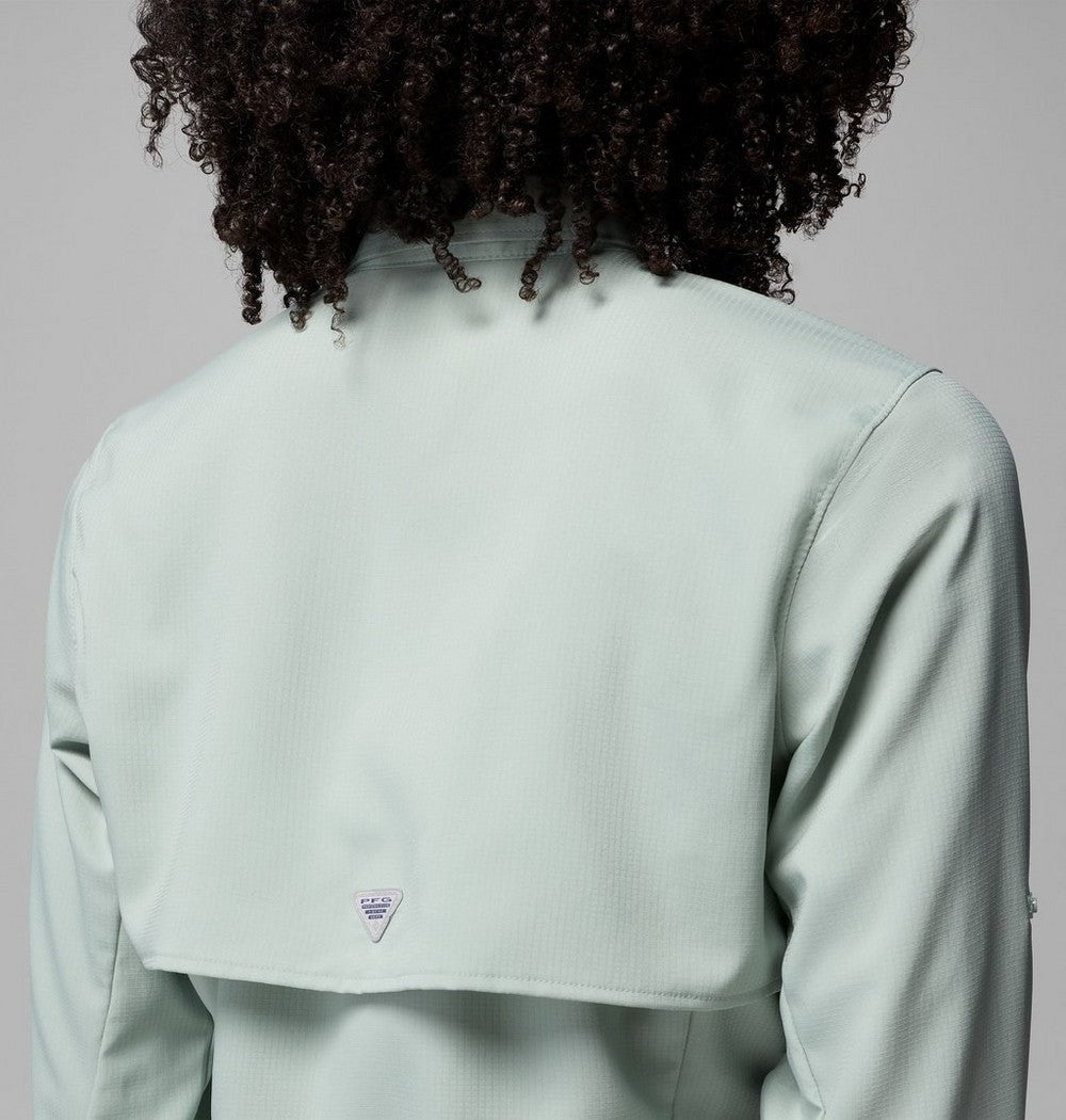 Women's Long Sleeve Fishing Shirt - Stone