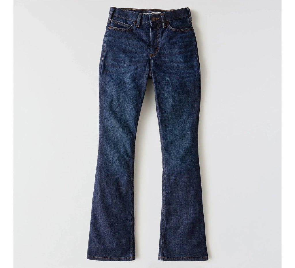Women's High-Rise Bootcut Stretch Jeans - Downpour