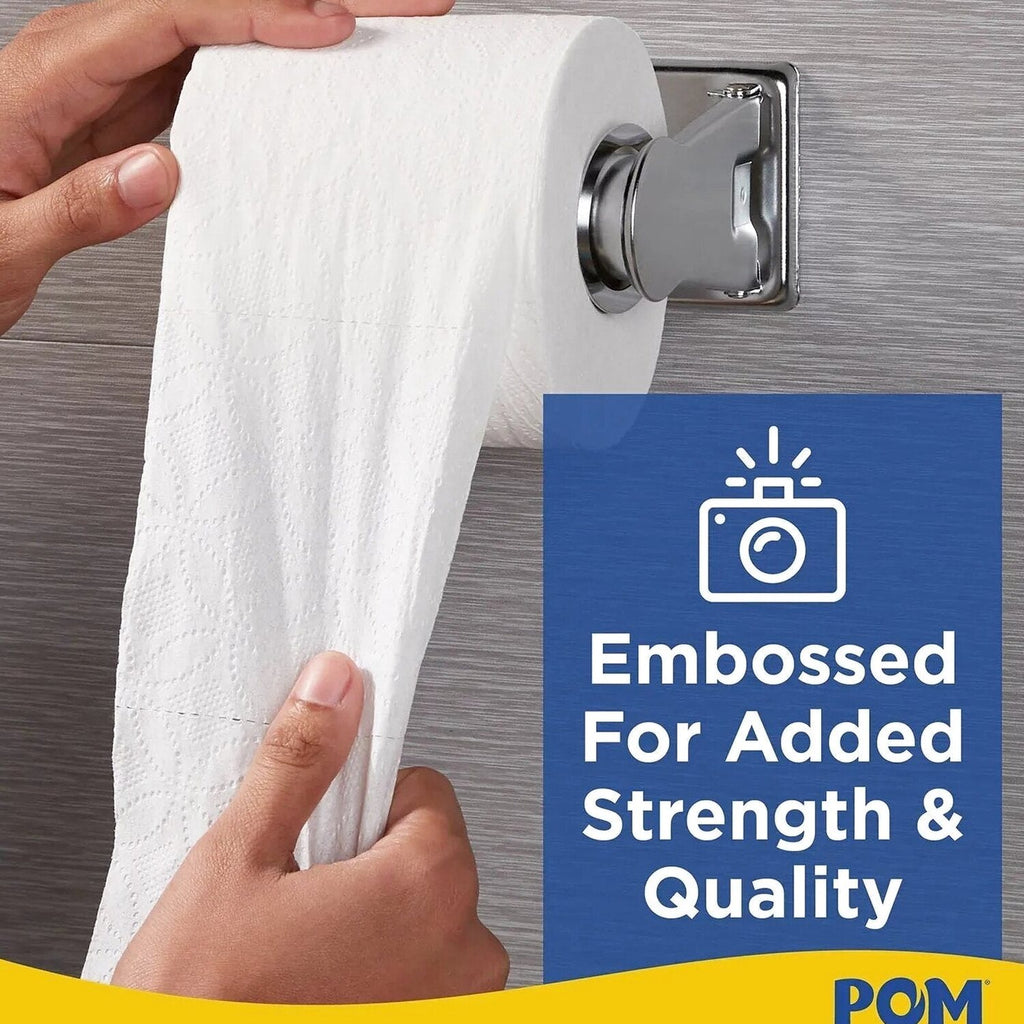 American Standart 2-Ply Bath Tissue, 45 Rolls