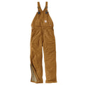 Men's Flame-Resistant Insulated Bib Overalls - Brown
