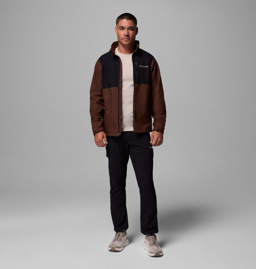 Men's Water-Resistant Softshell Jacket - Spice