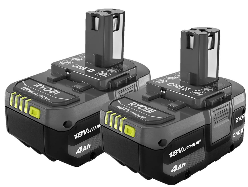 18V 4Ah Lithium Battery Two-Pack