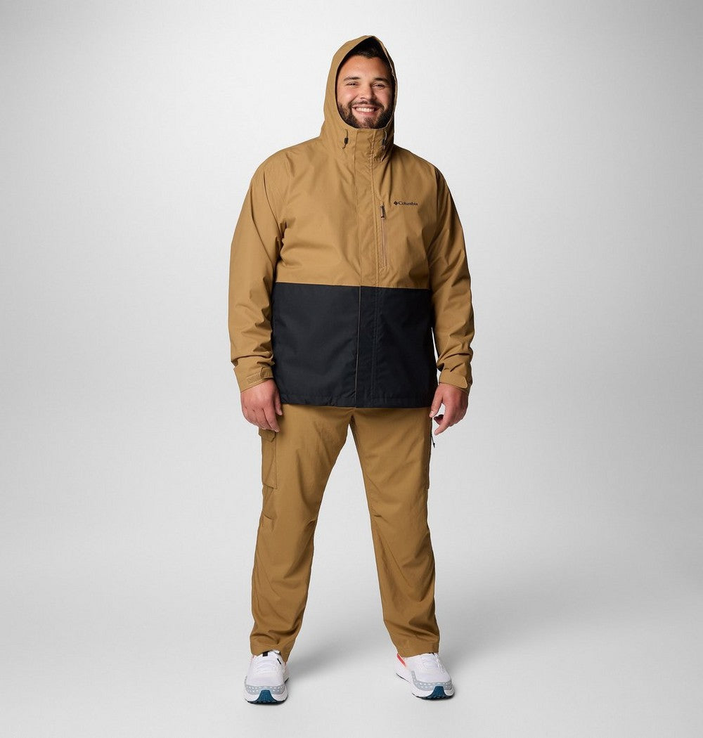 Men's Big Waterproof Rain Jacket - Red