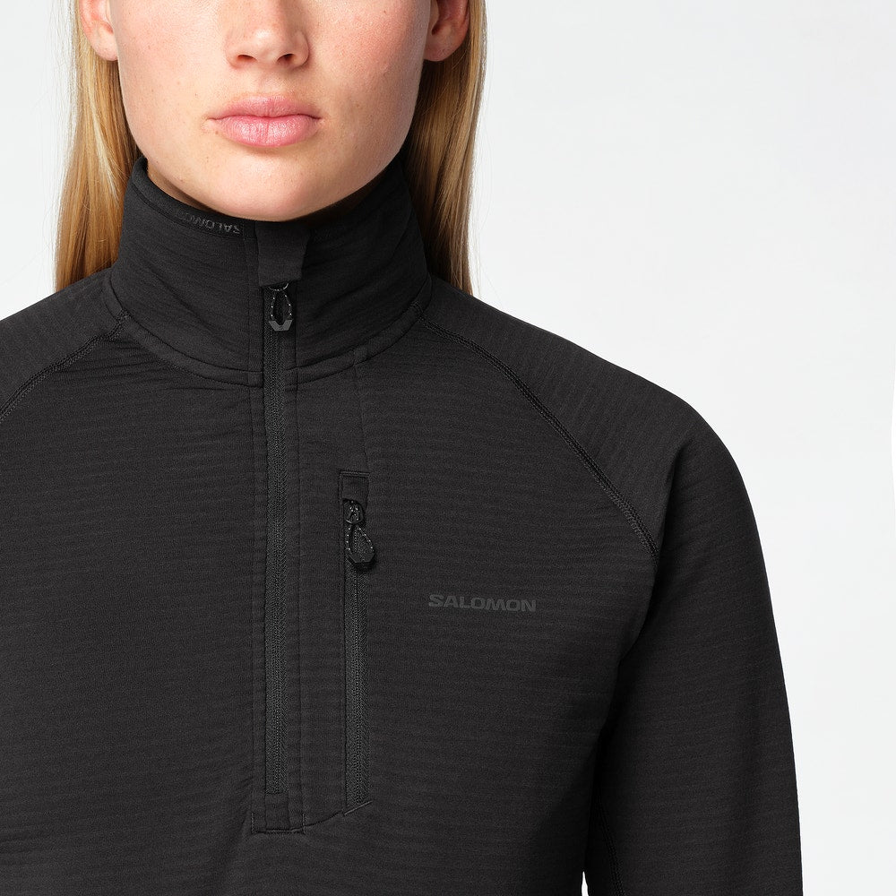 Women's Half-Zip Fleece Midlayer - Cardamom
