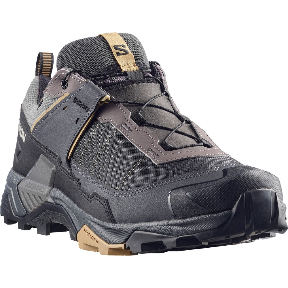 Men's Wide Waterproof Hiking Shoes - Black