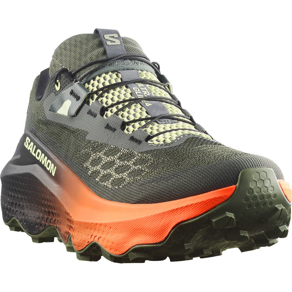 Men's Cushioned Trail Running Shoes - Black