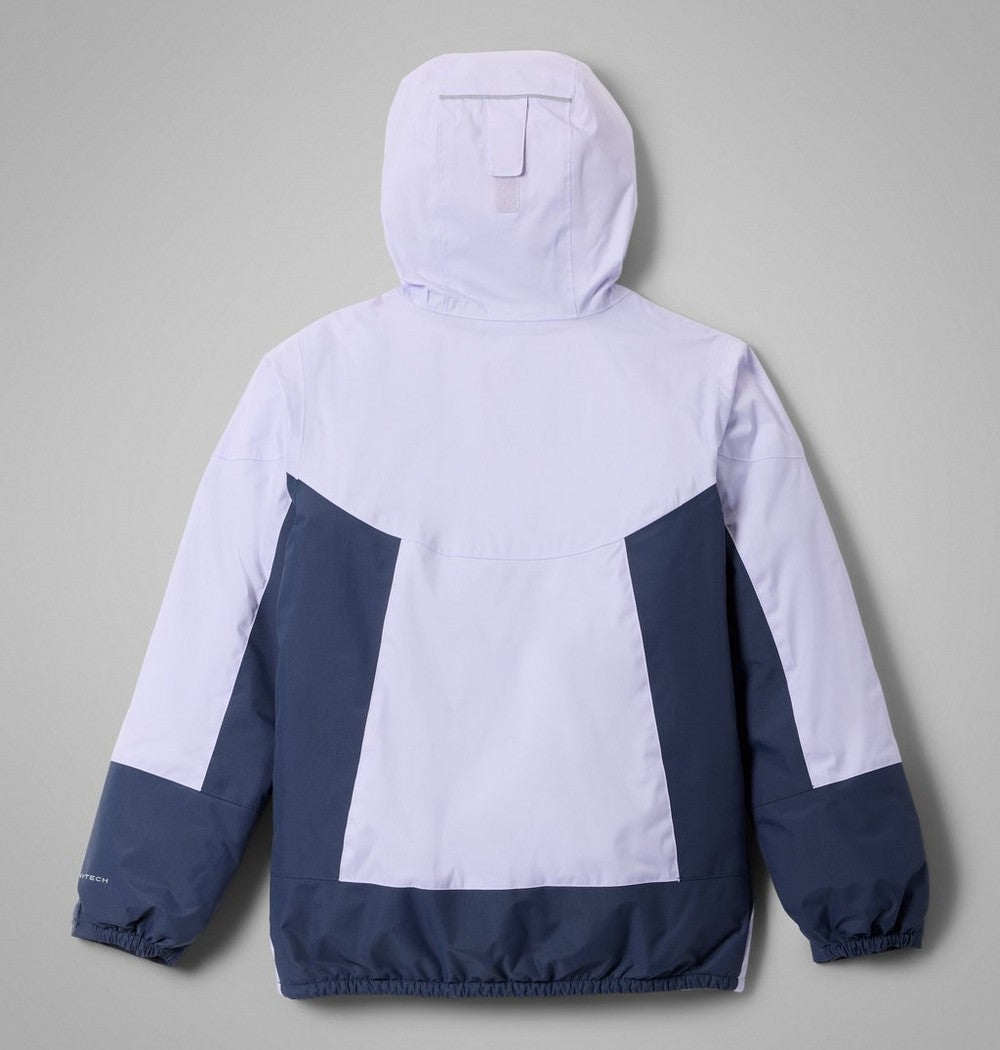 Girls' Waterproof Insulated Ski Jacket - Pink Red