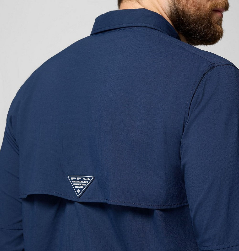 Men's UPF 50 Fishing Button-Up Shirt - Navy