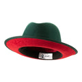 Classic Center-Creased Fedora-King (Mean Green)