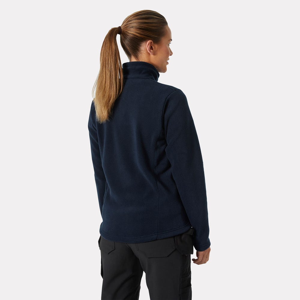 Women's Full-Zip Fleece Work Jacket - Navy