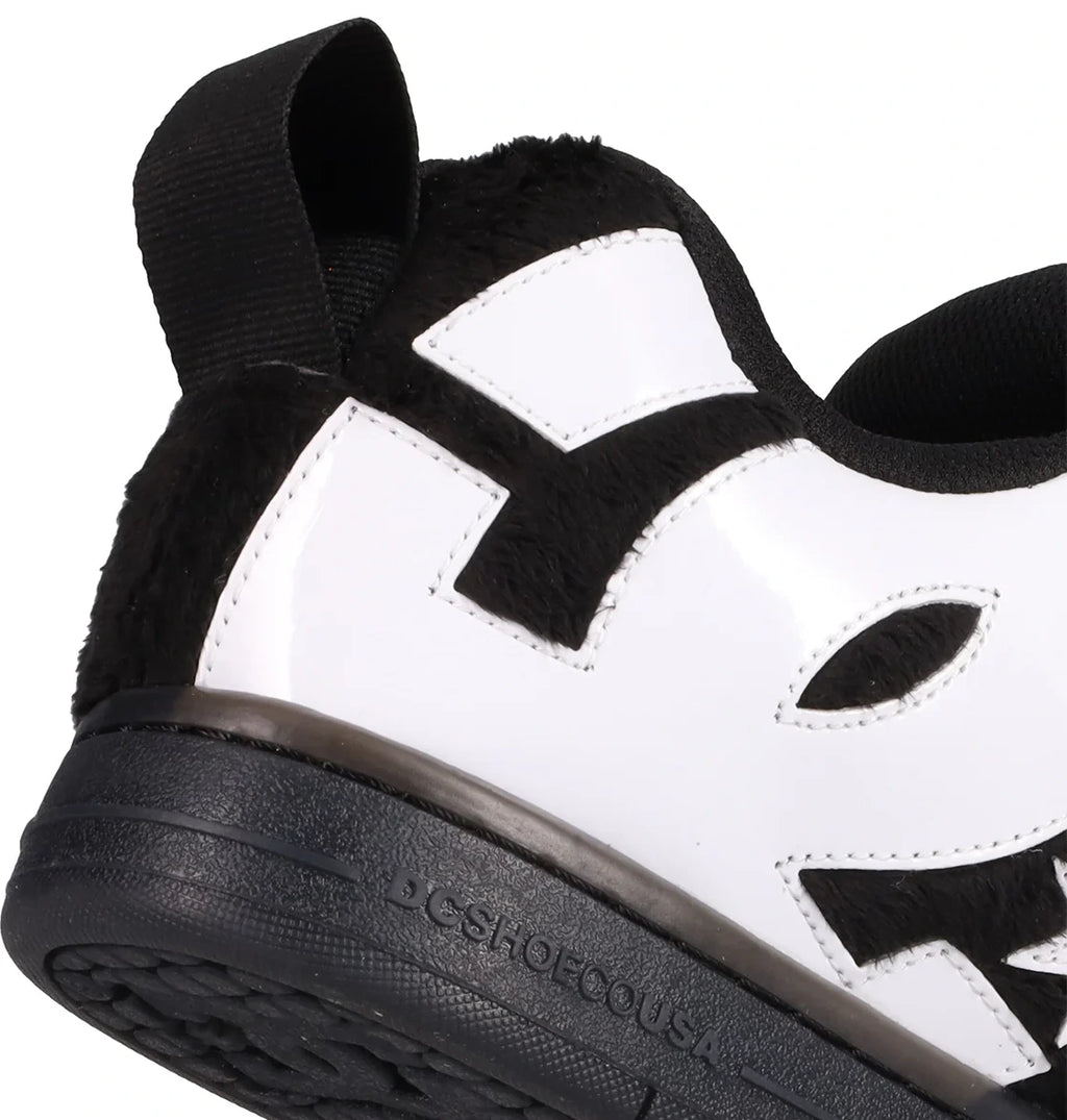 Men's Padded Suede Sneaker - Black White
