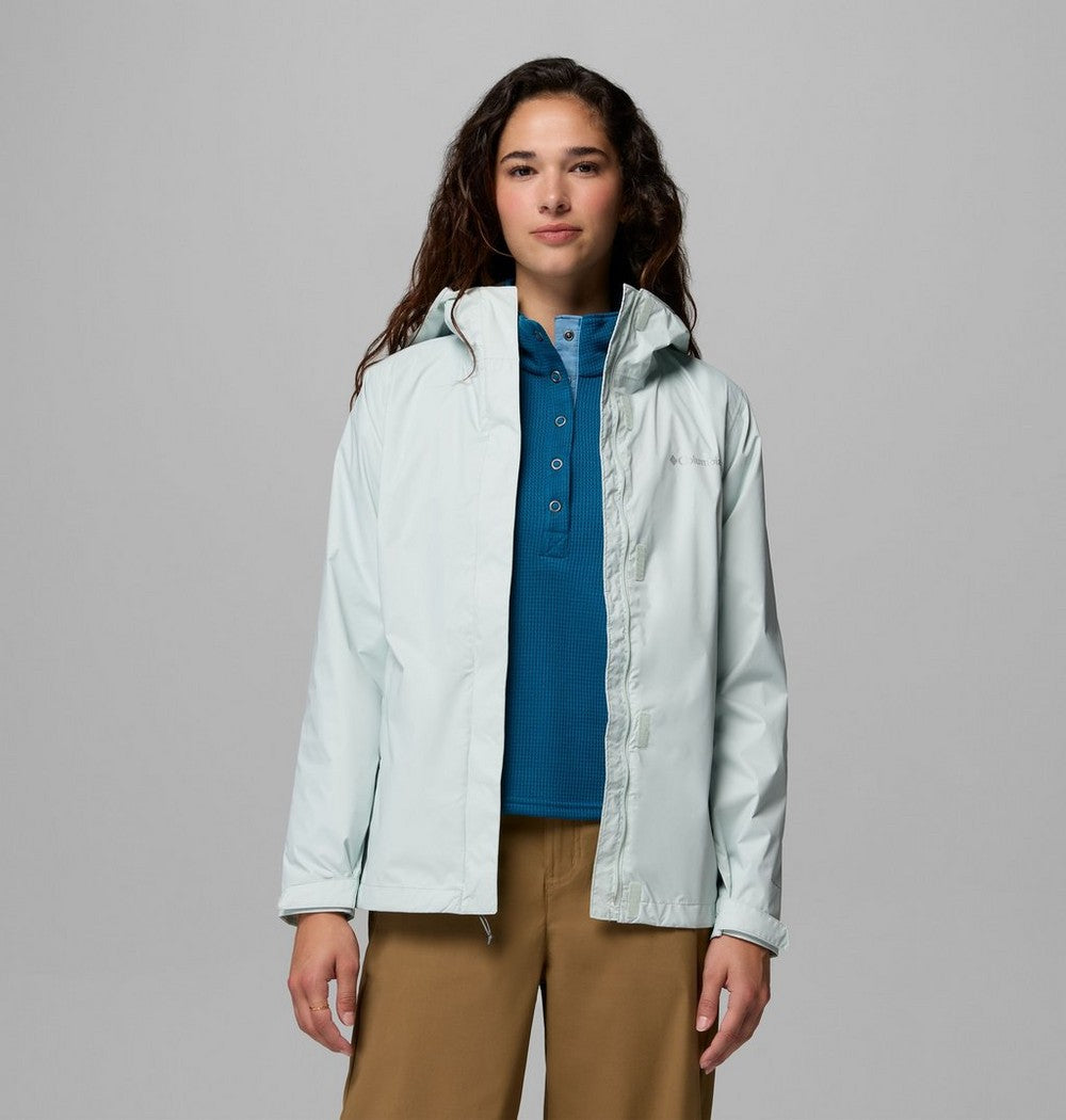 Women's Packable Rain Jacket - Fig