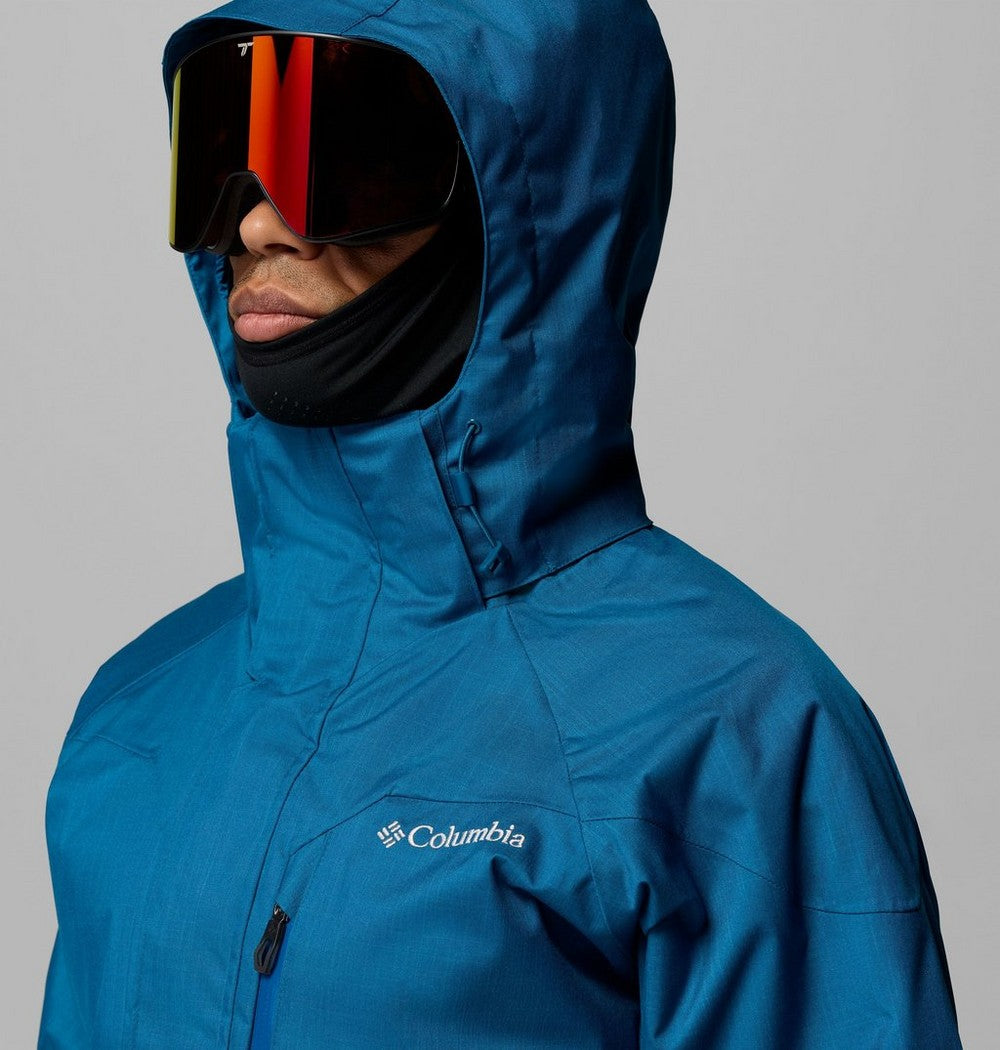 Men's Insulated Ski Jacket - Dark Blue