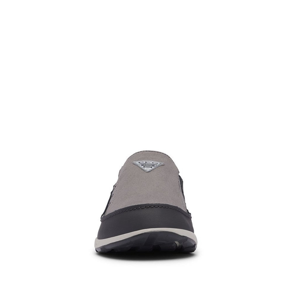 Men's Vented Slip-On Boat Shoe - Gray