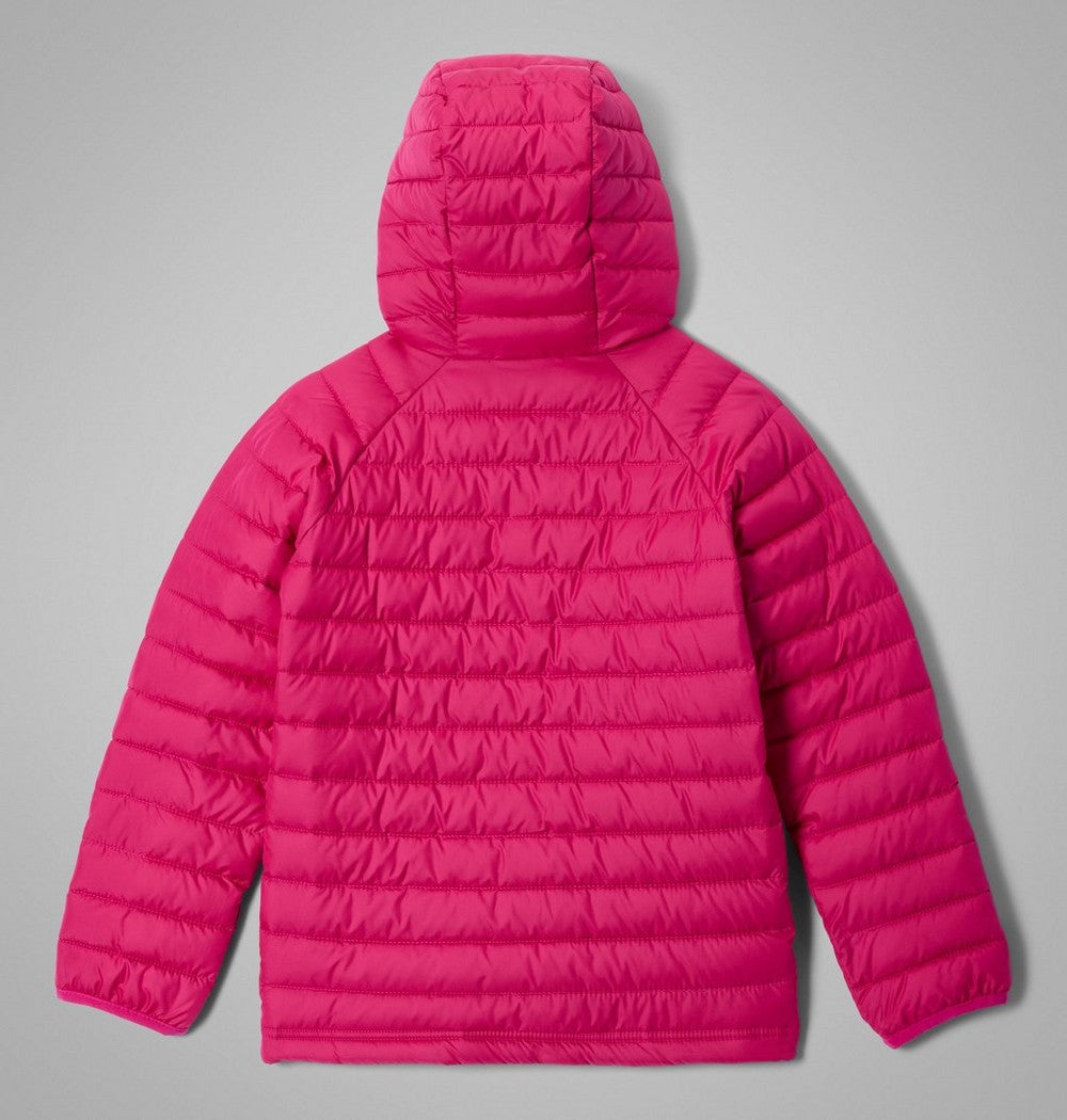 Girls' Hooded Insulated Puffer Jacket - White Paisley