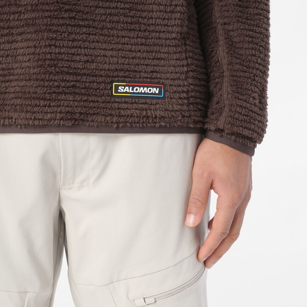 Men's Insulated Fleece Hoodie - Gray