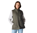 Women's Insulated Mock Neck Vest - Olive