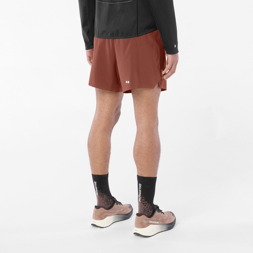 Men's 7-Inch Running Shorts - Burnt Umber