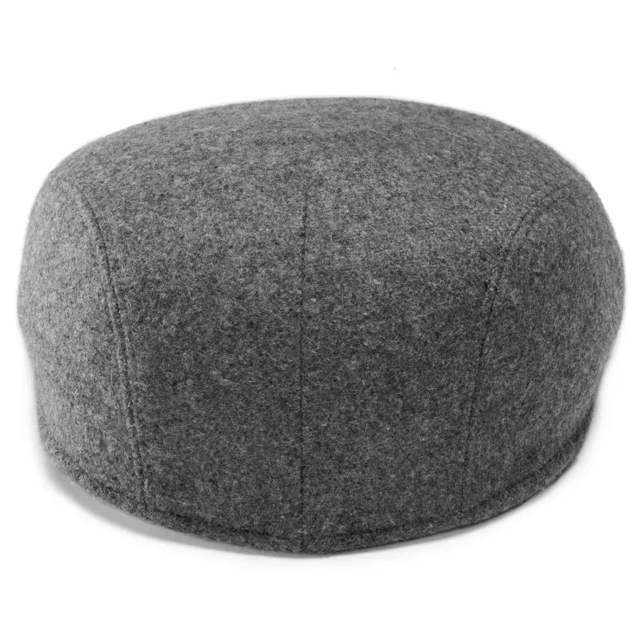 Mirco Grey Melange Moda Flat Cap
